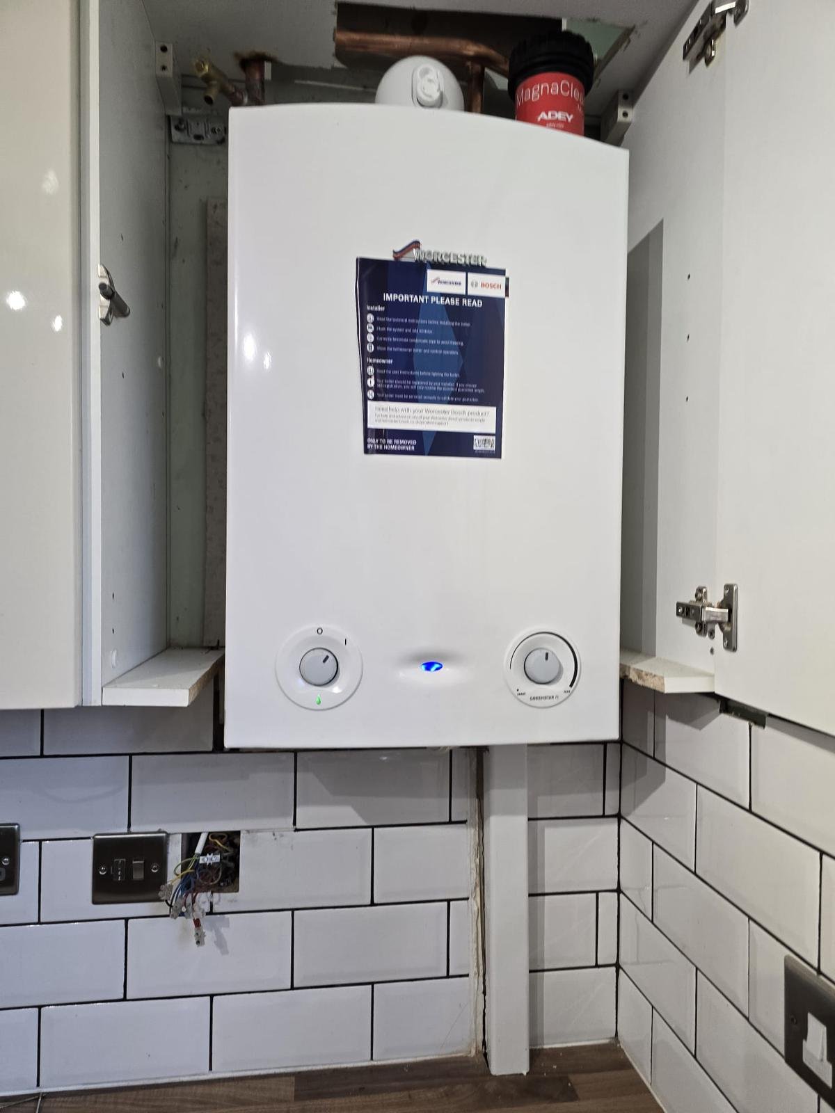 WLBC Boiler Installation